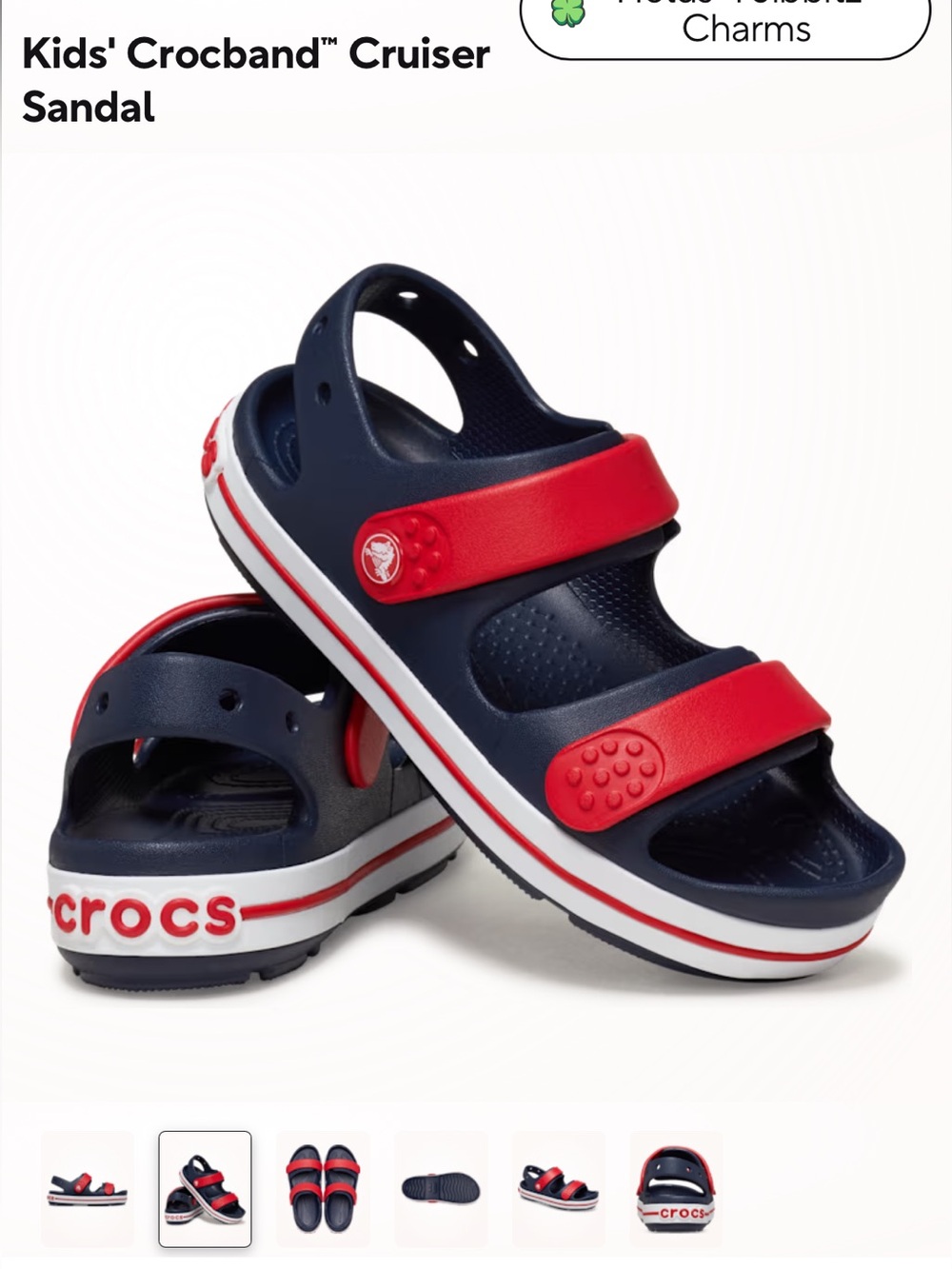 Kids' Crocband™ Cruiser Sandal